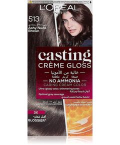 L'Oréal Paris Radiant & Shine Creme Color, 513 Iced Chocolate