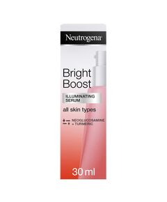 Neutrogena Illuminating Serum, Bright Boost, Reduces appearance of dark spots, uneven skin tone and fine lines, Prevents skin aging for brighter skin, 30ml Serum
