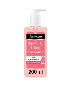 Neutrogena Face Wash, Visibly Clear, Pink Grapefruit, 200ml