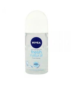 Nivea Fresh Natural Anti Perspirant Roll-On Deodorant For Women, 50Ml (Pack Of 2)