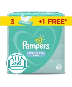 Pampers Complete Clean, 256 Wipes