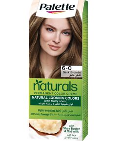 Palette Permenant Natural Colour 6-0 Dark Blonde 50 ml