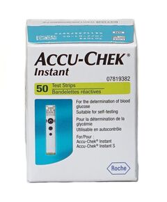 Accu-Chek Instant Test Strips, 50 Count