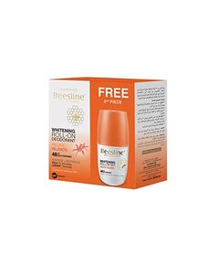 Beesline Whitening Roll-On Deodorant Pacific Islands 48h Protection (1+1) Promo Pack - 50 ml