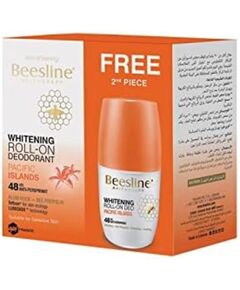 Beesline Pacific Island Whitening Roll On Deodorant 2 x 50 ml