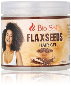 Bio Soft - Flaxseeds - Hair Gel - For Natural Curls, Coils And Waves - 500ml