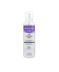 DERMACTIVE Baby Hair Detangling Serum – 120ml | Easy Combing, Smooth & Shiny Finish, Gentle Care for Fine Baby Hair