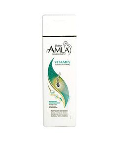 Dabur Amla Vitamin Shampoo (190mL) | Enriched with Vitamins | Helps Dry and Under-Nourished Hair | Improves Hair Shine | Makes Hair Soft and Silky