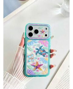 Turtle Painted Hole Minimalist Full Coverage Airbag Anti-Drop Thickened Phone Protective Case Suitable For Ip 17 Ip 17pro Ip 17promax IP16/11/16pro/16plus/16promax/16e/15Promax/13/14/12/XS/XRip15PROMA