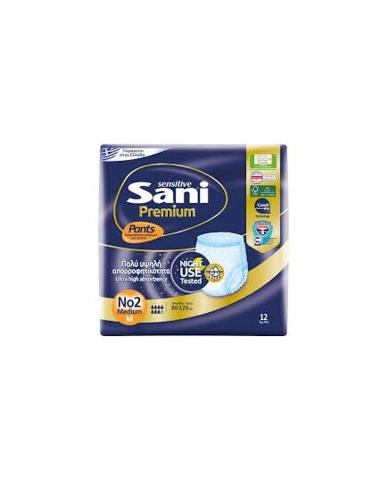 Sani Sensitive Premium (Size M) 12 pcs