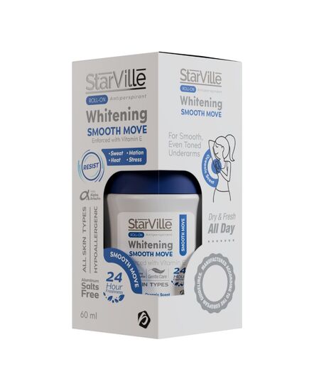 StarVille Roll-on Antipersirant Whitening Smooth Move 60ml