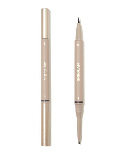 Sheglam Brows On Demand 2-In-1 Brow Pencil Espresso 0.05G