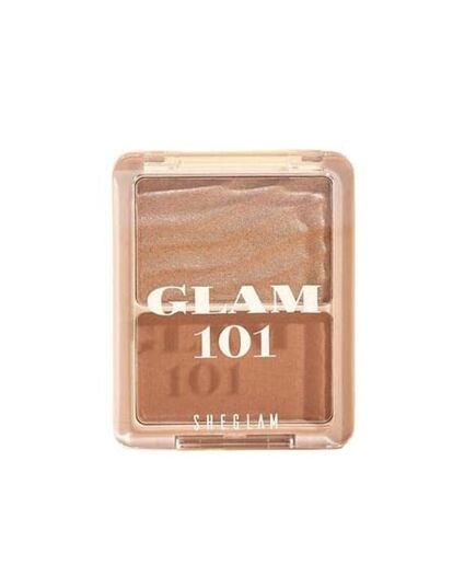 Sheglam Glam 101 Hybrid Highlighter & Blush Duo Vienna