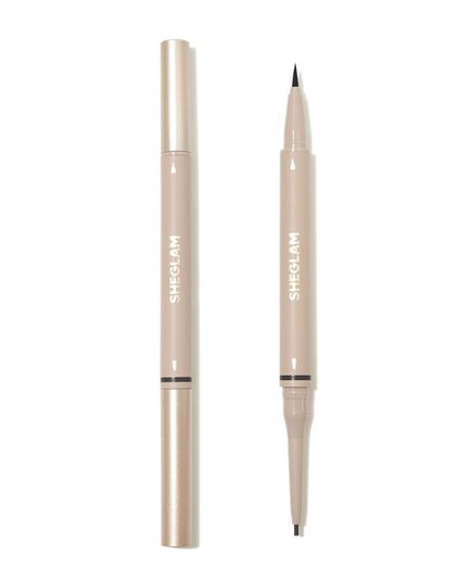 SHEGLAM Espresso Waterproof 2-in-1 Eyebrow Pencil - Chocolate