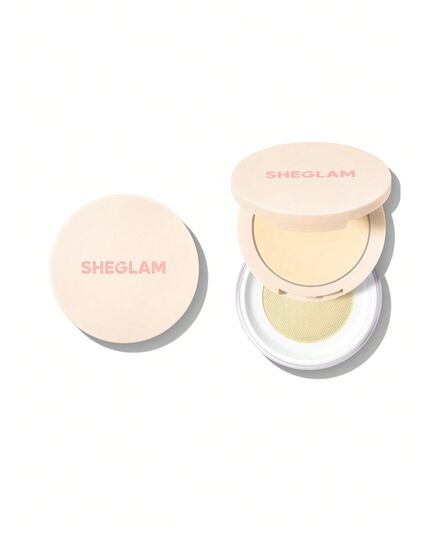 Sheglam Insta-Ready Ultra-Fine Blur & Lift Setting Powder Duo Banana 7g