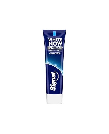 Signal White Now toothpaste, 3X instant whitening, 75ml
