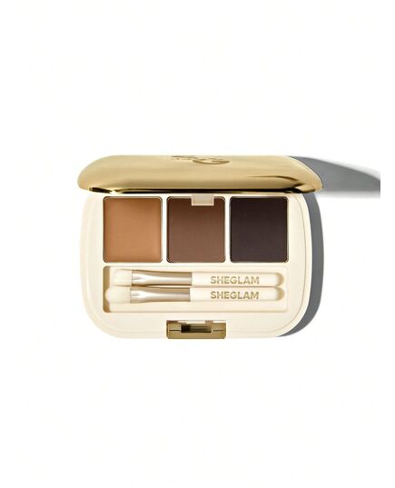 SHEGLAM Eyebrow Shadow Palette Dark Brown 101 3.5 gm