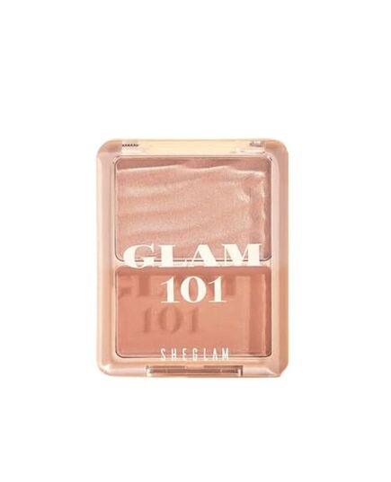 Sheglam Glam 101 Hybrid Highlighter & Blush Duo St.Tropez