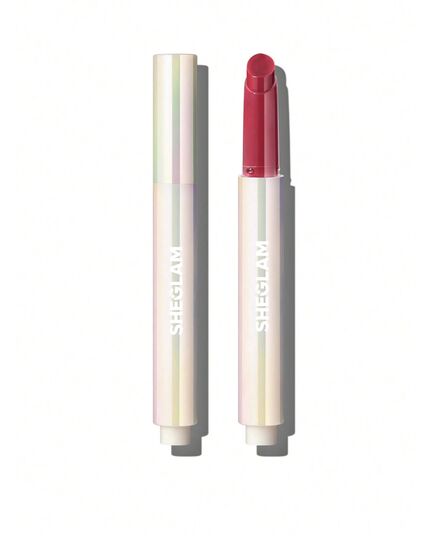 SHEGLAM Makeup - Pout-Perfect Shine Lip Plumper - Moisturizing Plumping Solid Lip Gloss Non-Stick Nourishing (Hot Stuff)