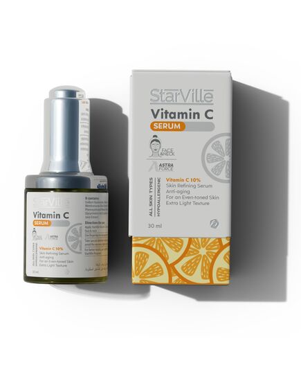 StarVille Vitamin C Serum for Face & Neck 1.05 fl Oz (30 ml)