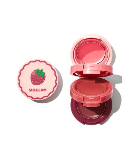 Sheglam Very Cherry Cheek & Lip Cream Stack - Strawberry