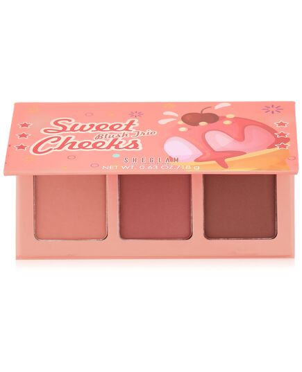 Sheglam sweet cheeks blush trio-sunset cruise