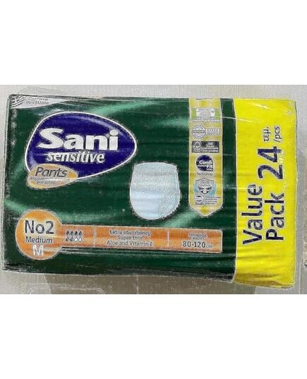 Sani Adult Diapers short medium 24 piece