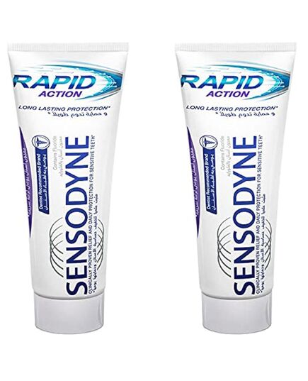 Sensodyne Rapid Action Toothpaste For Sensitive Teeth 75 mL ( 2 )