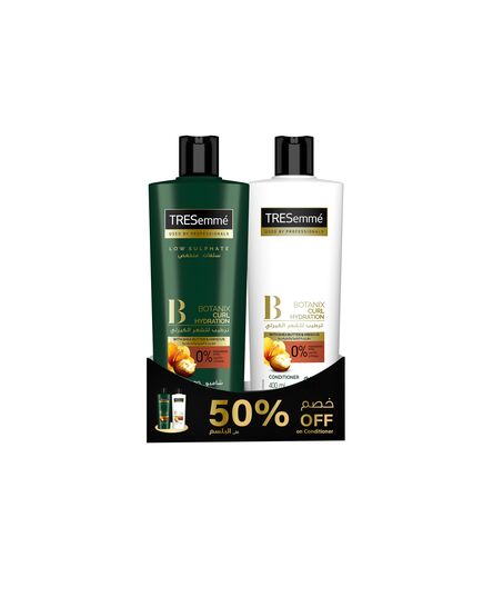 TRESemme Botanix Curly Shampoo, Conditioner (400ml)
