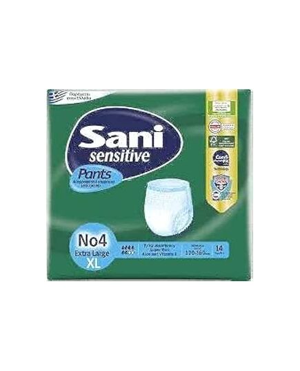 SANI SENSTIVE PANTS XL 14 PCS