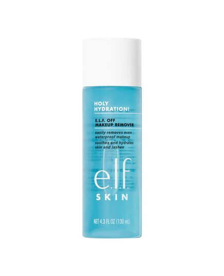 e.l.f. SKIN Holy Hydration! e.l.f. Off Makeup Remover, Liquid Makeup Remover For Eye, Lip & Face Makeup, Gentle Formula, Vegan & Cruelty-free