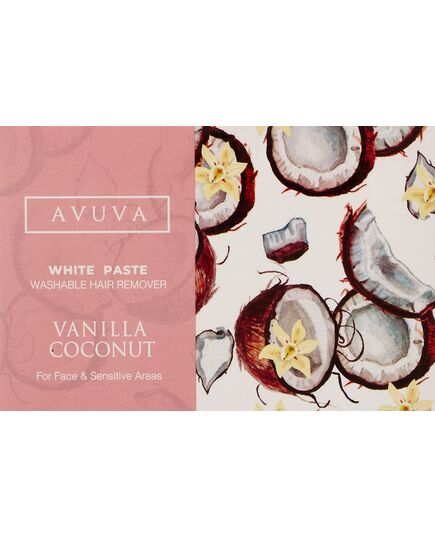 avuva white paste hair removal - 100 gm- coconut& vanilla
