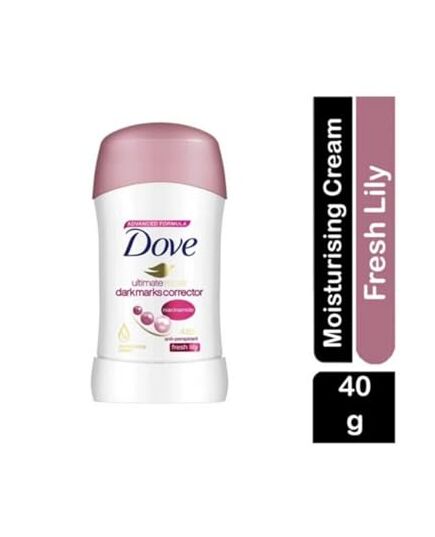 Dove Ultimate Fresh Lily Repair Deodorant Stick For Women 40ml