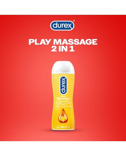 Durex Play Massage 2 In 1 Lubricant, Sensual, Ylang Ylang- 200Ml