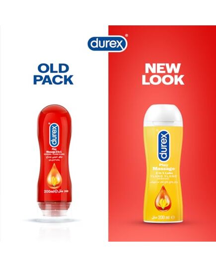 Durex Play Massage 2 In 1 Lubricant, Sensual, Ylang Ylang- 200Ml
