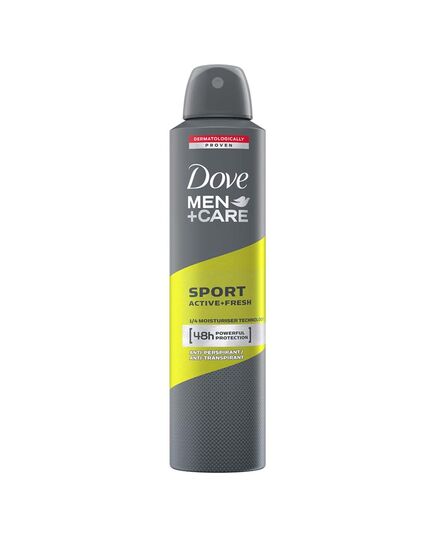 Dove men+care sport active+ fresh anti-perspirant deodorant aerosol, 250ml