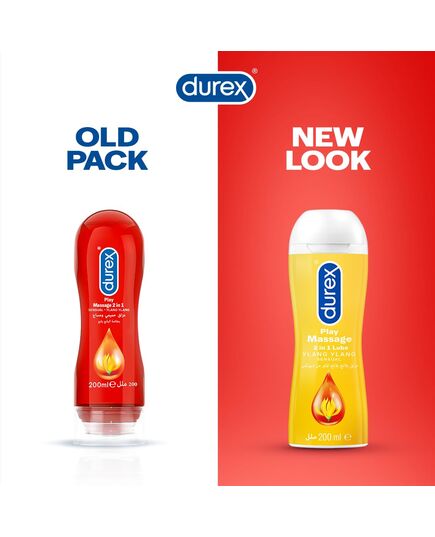 Durex Play Massage 2 In 1 Lubricant, Sensual, Ylang Ylang- 200Ml