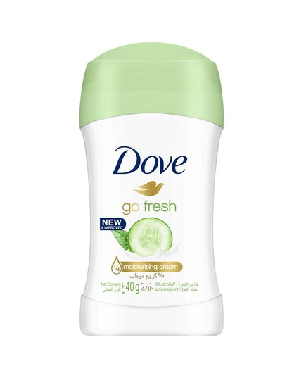 Dove antiperspirant stick cucumber & green tea, 40g