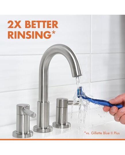 Gillette Blue 3 Comfort Disposable Razor for Men 9 + 3 Free – Pack of 12