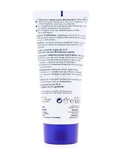 Eucerin UreaRepair PLUS Foot Cream 10% Urea 100ml