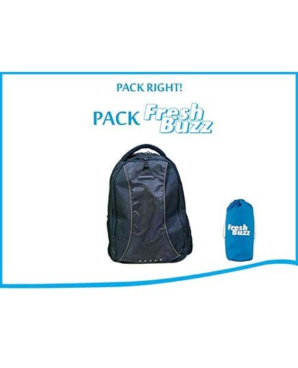 Fresh Buzz Portable Shattaf with an Extendable Curved Nozzle for Smart Storage and Comfort Spraying, Waterproof Travel Bag - 650ml - Set of 2