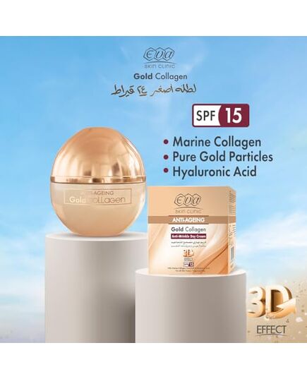 Eva Skin Clinic Anti-Ageing Gold Collagen Anti-Wrinkle Day Cream 50 ml