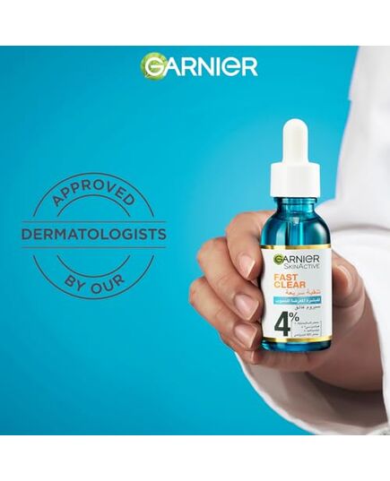 Garnier Skinactive Fast Clear Booster Face Serum, For Acne Prone Skin, With Salicylic Acid, 30ml