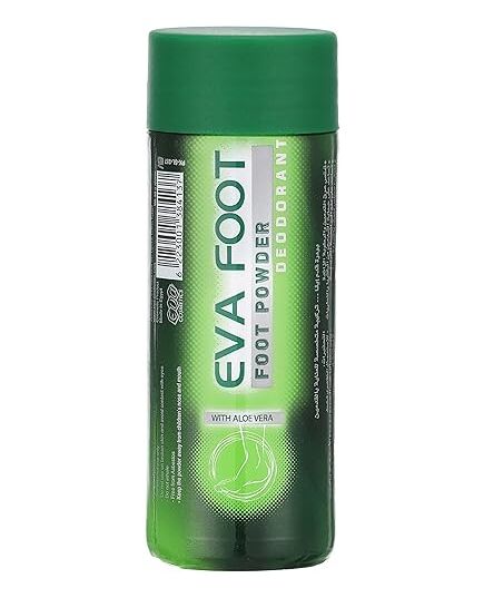 Eva Foot - Foot Powder Deodorant with Aloe Vera, 50gm