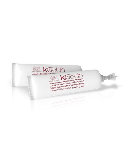 Eva Hair Clinic Keratin Ampoules ( 7 Ampoules * 7 Ml )