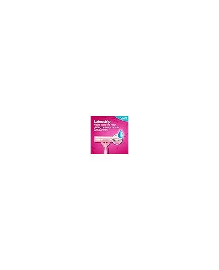 Gillette Blue 2 Plus Razor Blades For Women- 5 Blades, Pink
