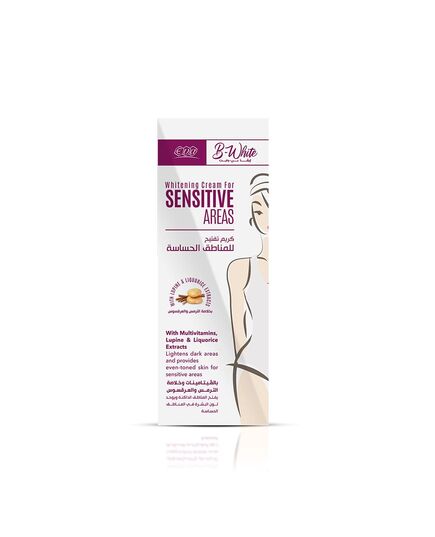 Eva B-White Whitening Cream For Sensitive Areas - 50 G