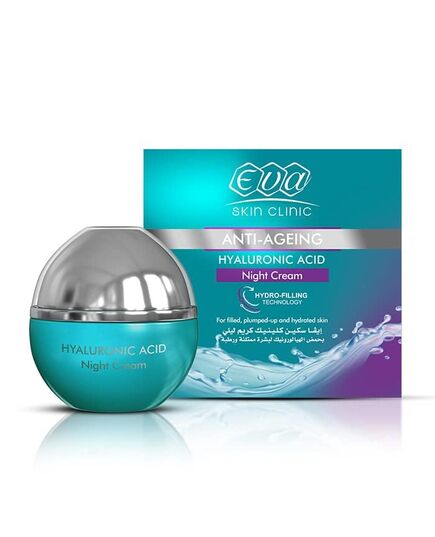 Eva Skin Clinic Hyaluronic Acid Night Cream 45 ml