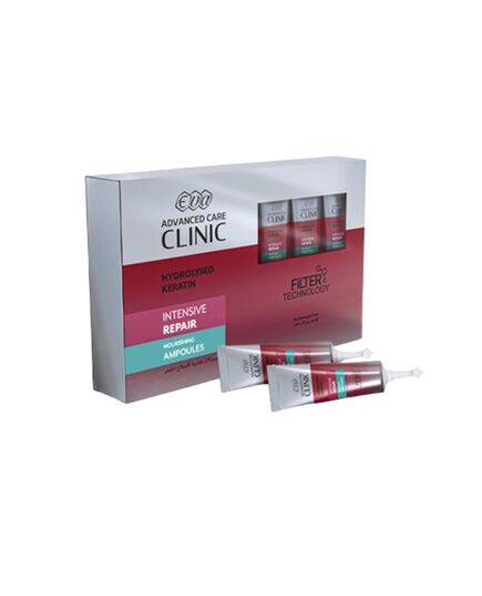 Eva Hair Clinic Keratin Ampoules ( 7 Ampoules * 7 Ml )