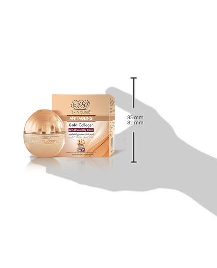 Eva Skin Clinic Anti-Ageing Gold Collagen Anti-Wrinkle Day Cream 50 ml